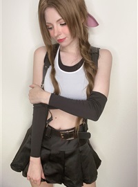 cos Peach milky - Aerith Tifa Swap